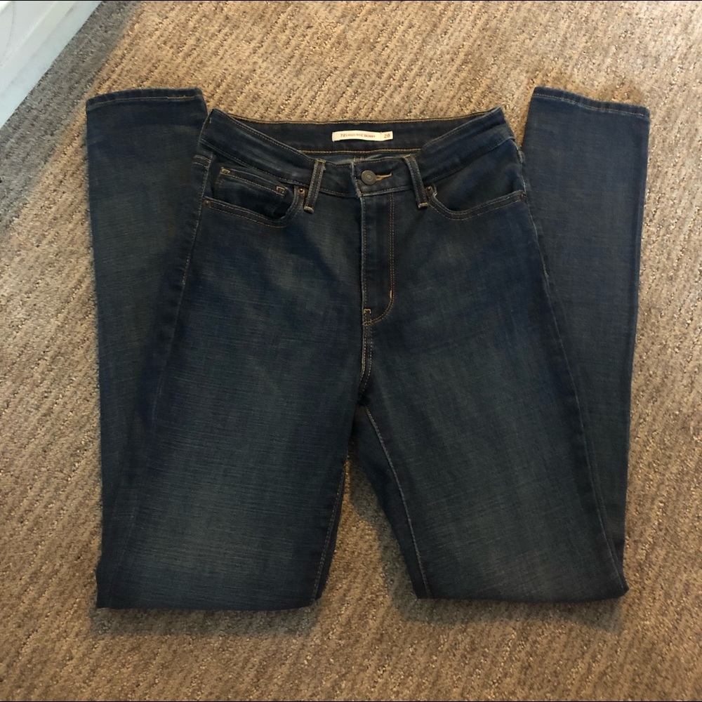 Levi’s 721 High Rise Skinny Jeans